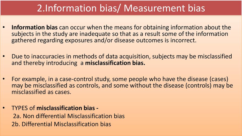 how to reduce bias in case control studies